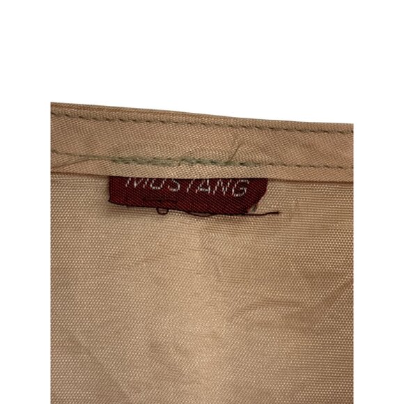 Vintage Mustang Tapestry Vest Womens Patchwork Quilted Folk Art Style - Picture 3 of 7